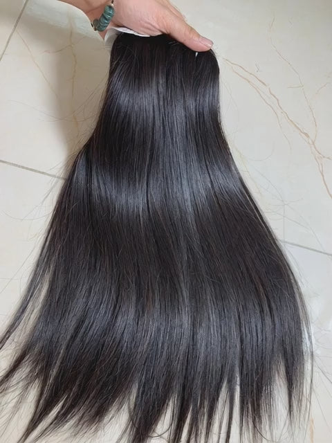 Raw Double Drawn Body Wave Hair Video